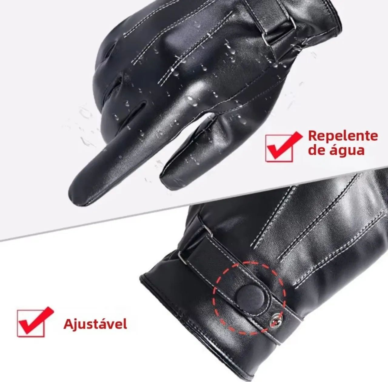 Luvas para frio reforçadas - Foto 3