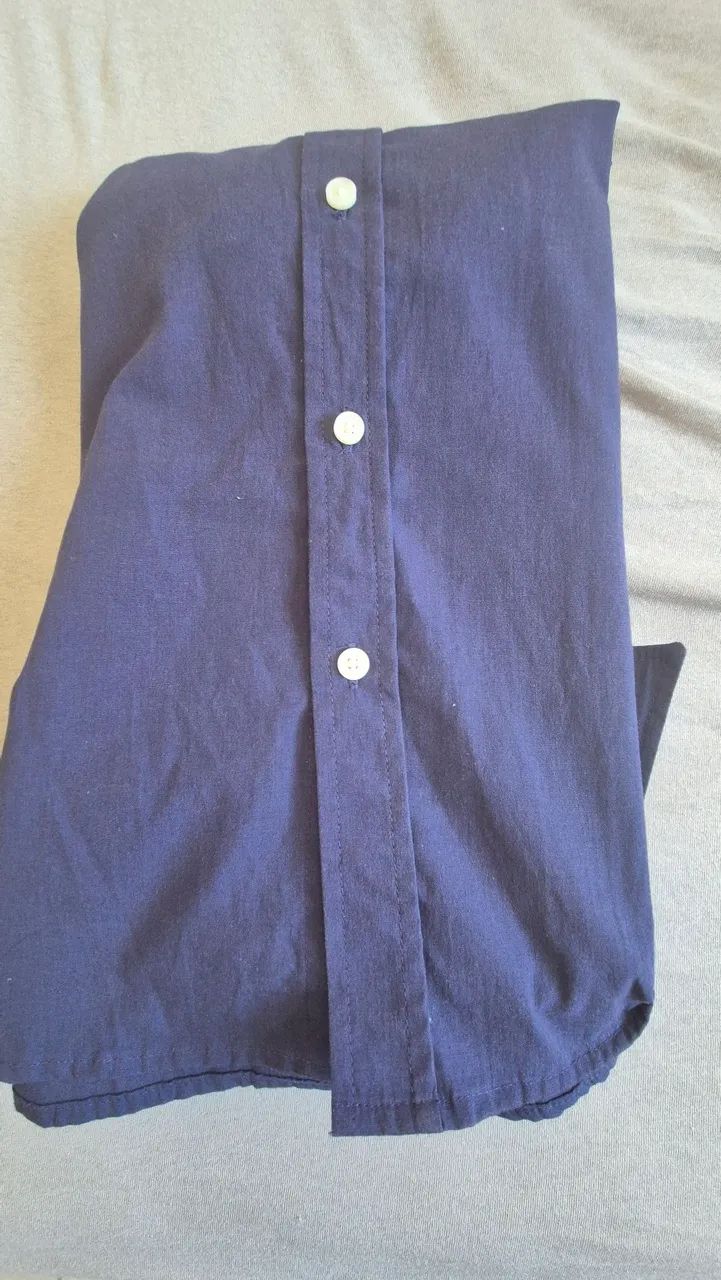 Camisa casual masculina marca TXC semi nova - Foto 4