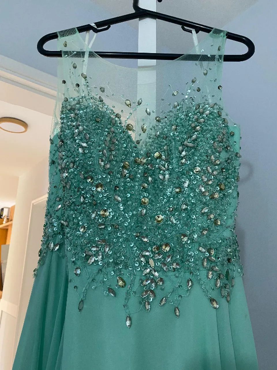 Vestido de Festa Longo Com Detalhes - Foto 3