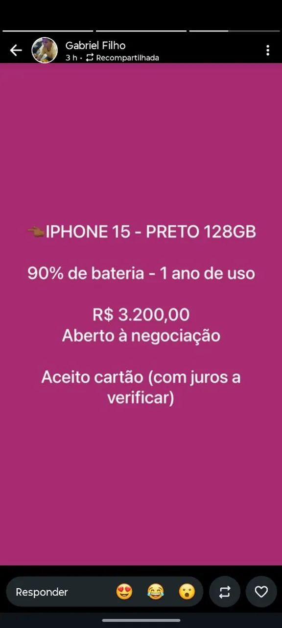 I phone 15 - Foto 2
