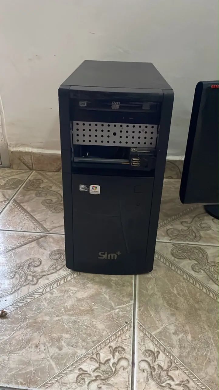 COMPUTADOR/PC CPU E MONITOR (ANTIGO!) - Foto 2