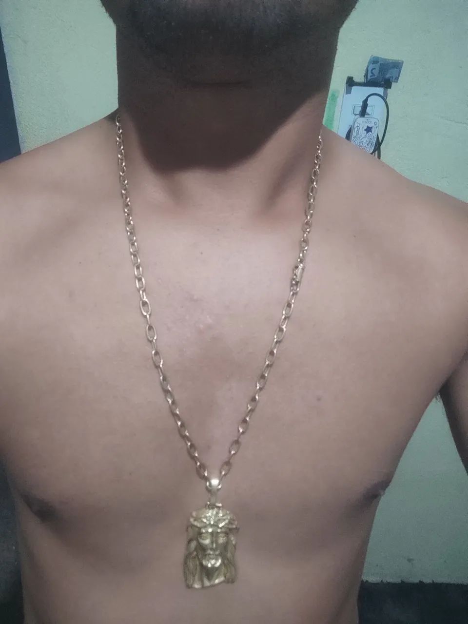Corrente de moeda antiga - Foto 2
