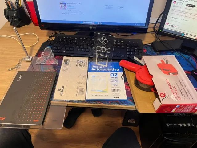Kit Caixa e Controle de Vendas (7 Itens)