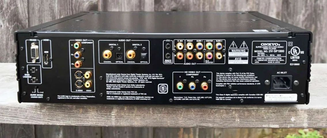 DVD UNIVERSAL ONKYO DV-SP1000 - Foto 4