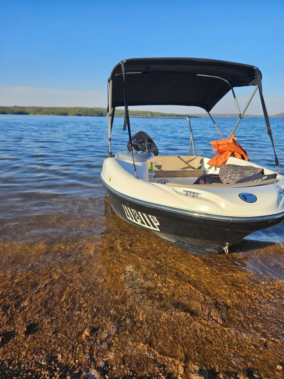 Lancha 16 pes, completa, com motor 60hp4T mercury.  - Foto 11