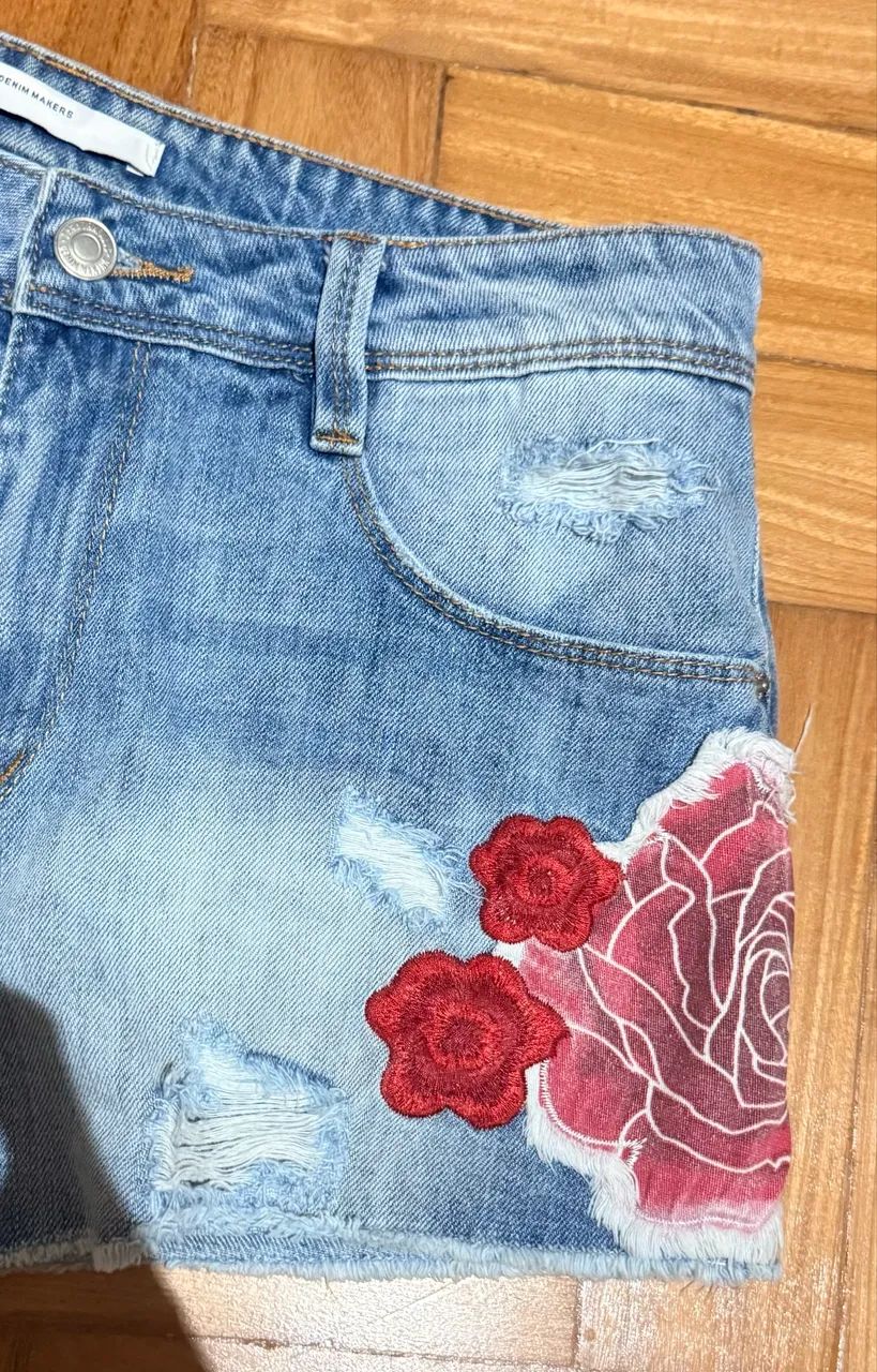 Short Jeans Zara  - Foto 3