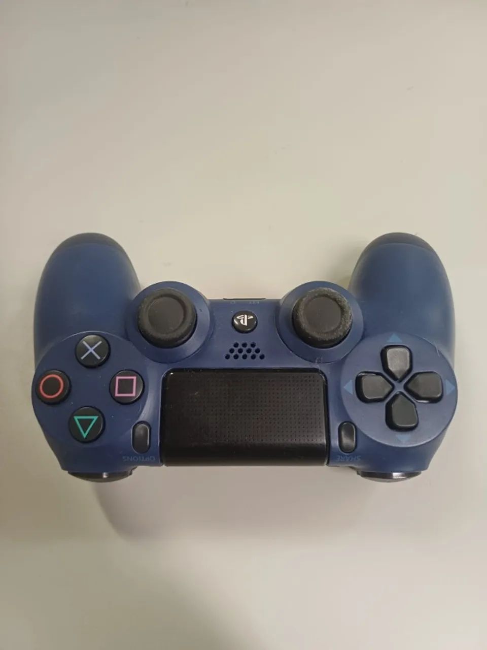 Controle Sem Fio Compatível PC Celular PS4 Midnight Blue - Foto 2