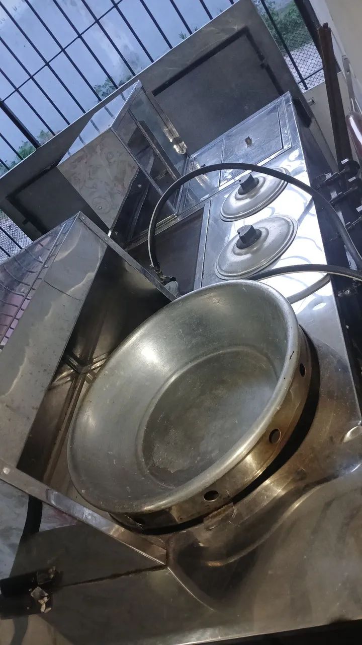 CARRINHO DE LANCHE 3X1 INOX  - Foto 5