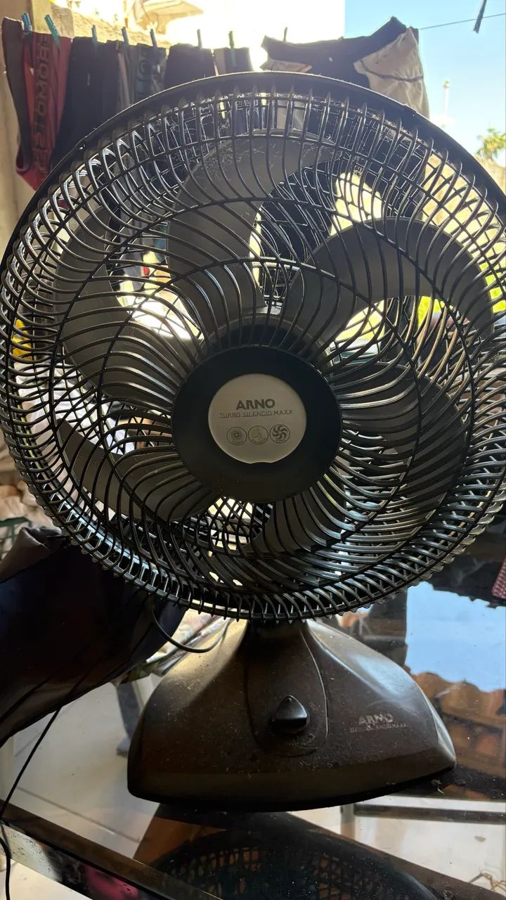 Ventilador funcionando 