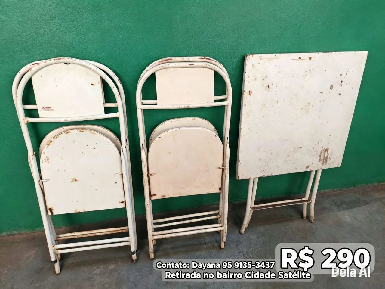 Criado mudo jogo de cadeira batedeira - Foto 3