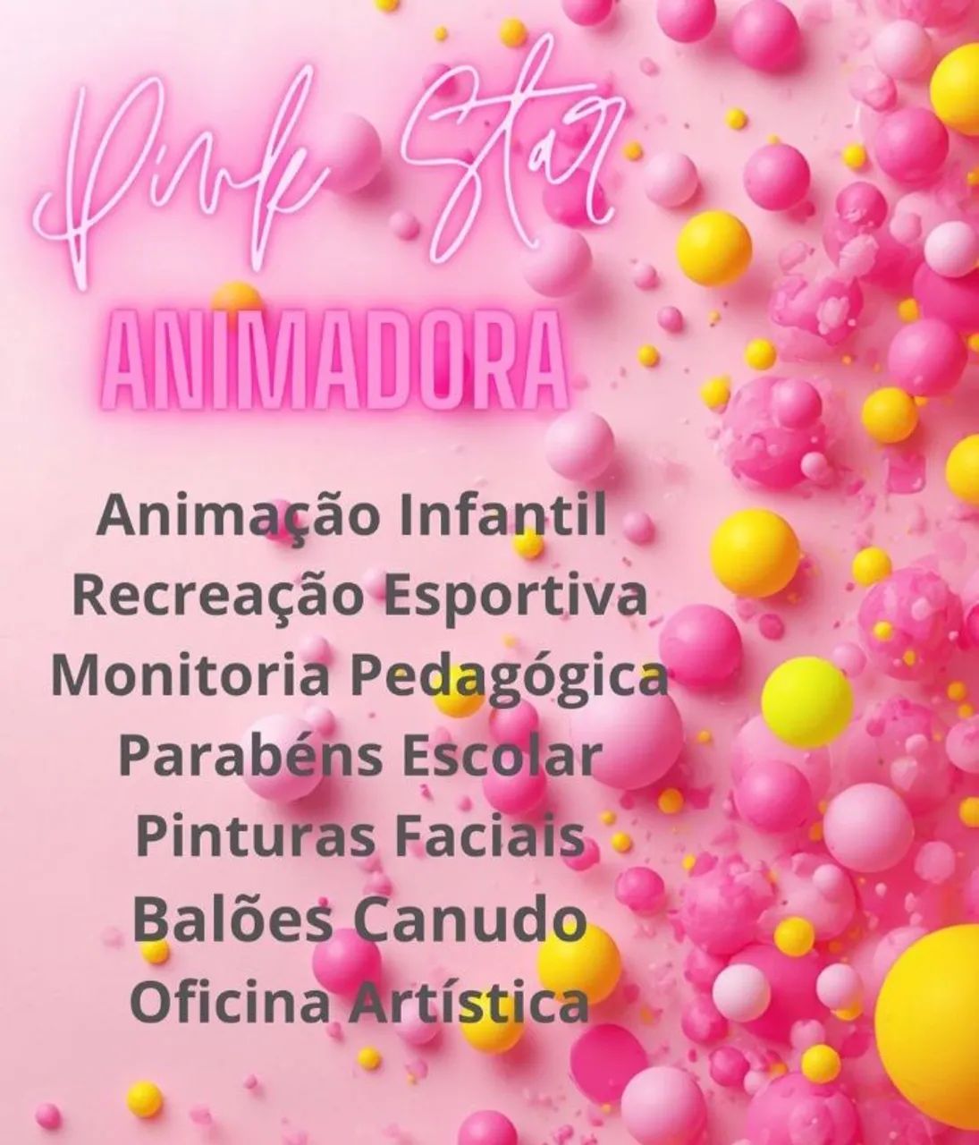Animadora Infantil Salvador 