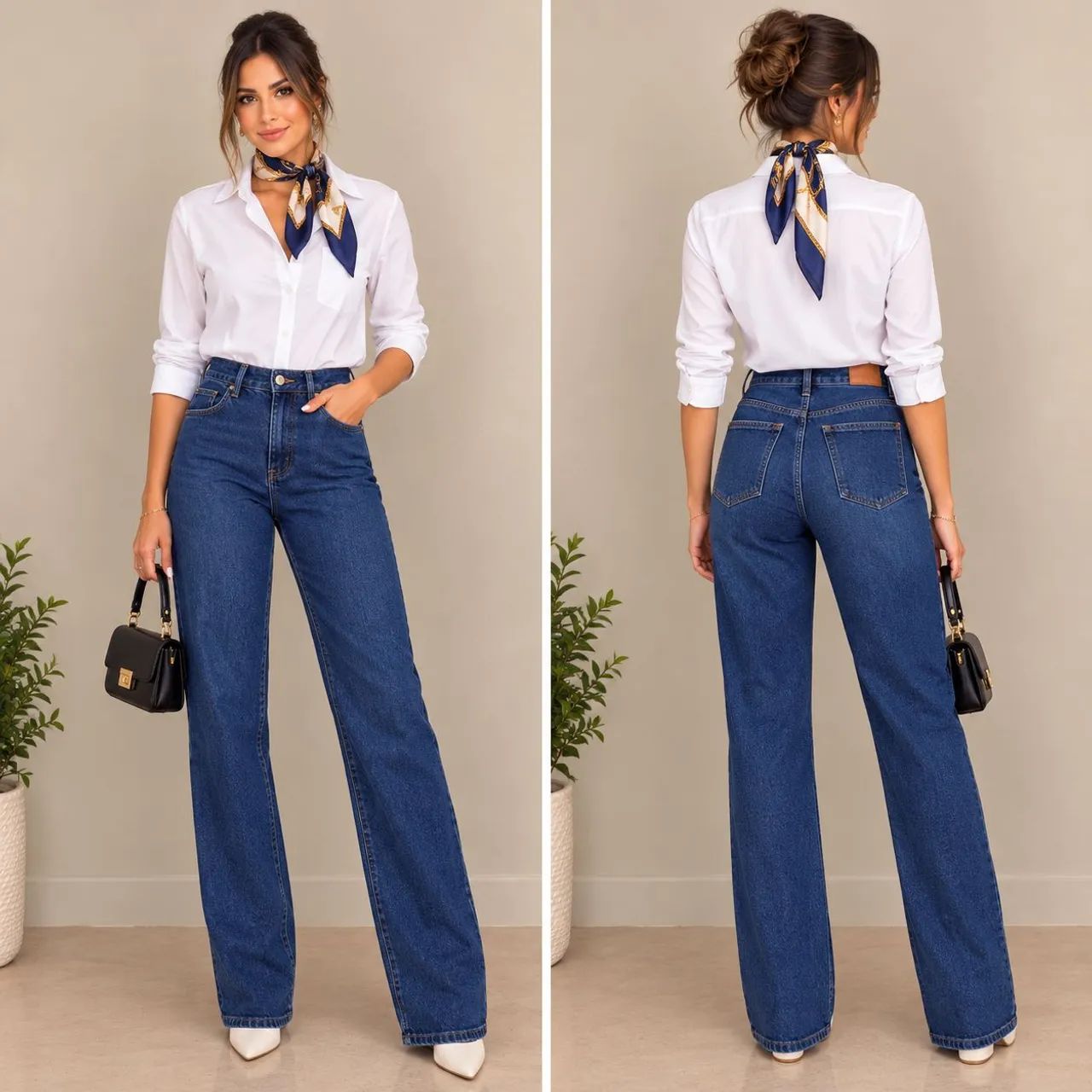 Calça jeans feminina  - Foto 2