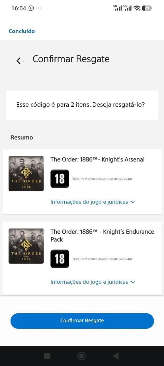 The Order 1886 PS4 e PS5 com conteúdo adicional  - Foto 5