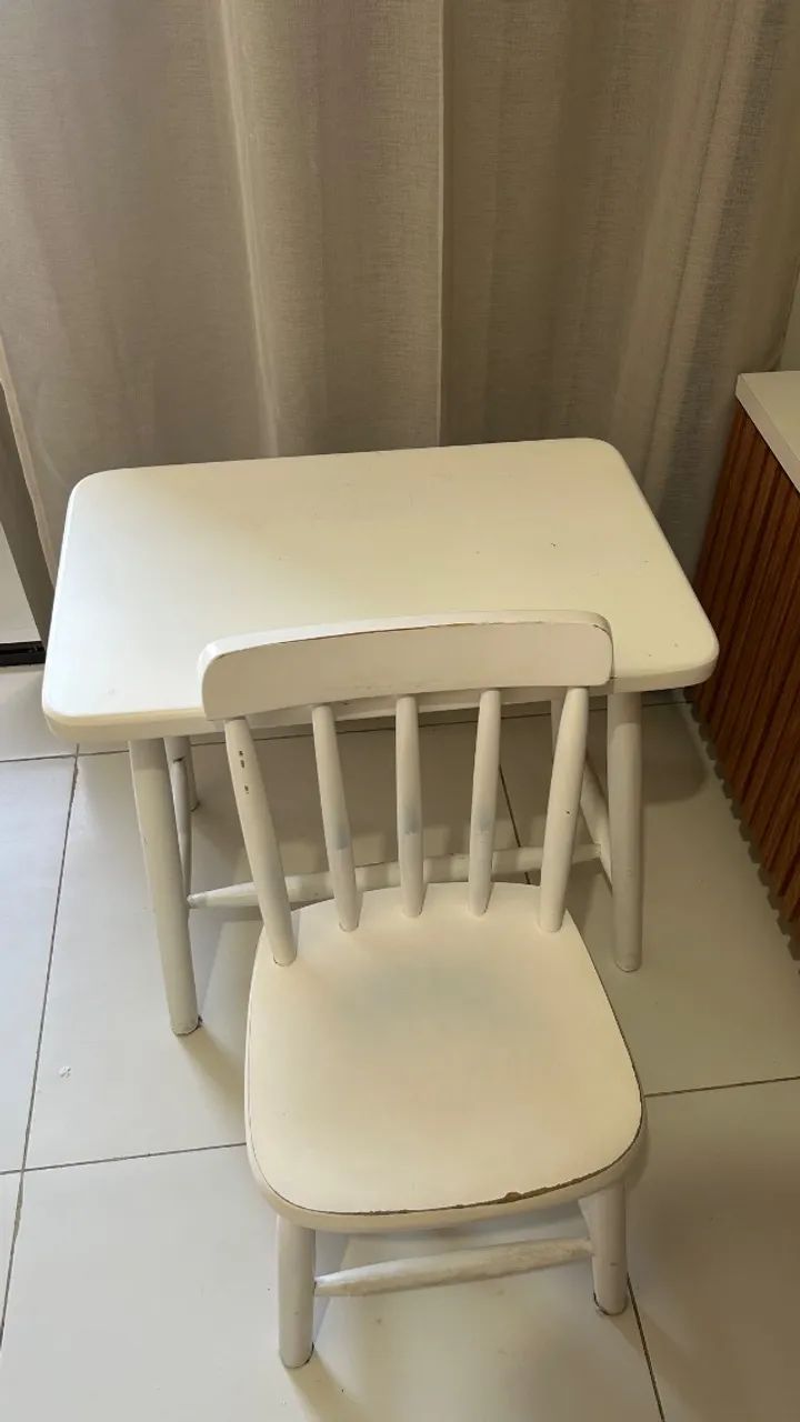 Mesa e cadeira infantil  - Foto 3