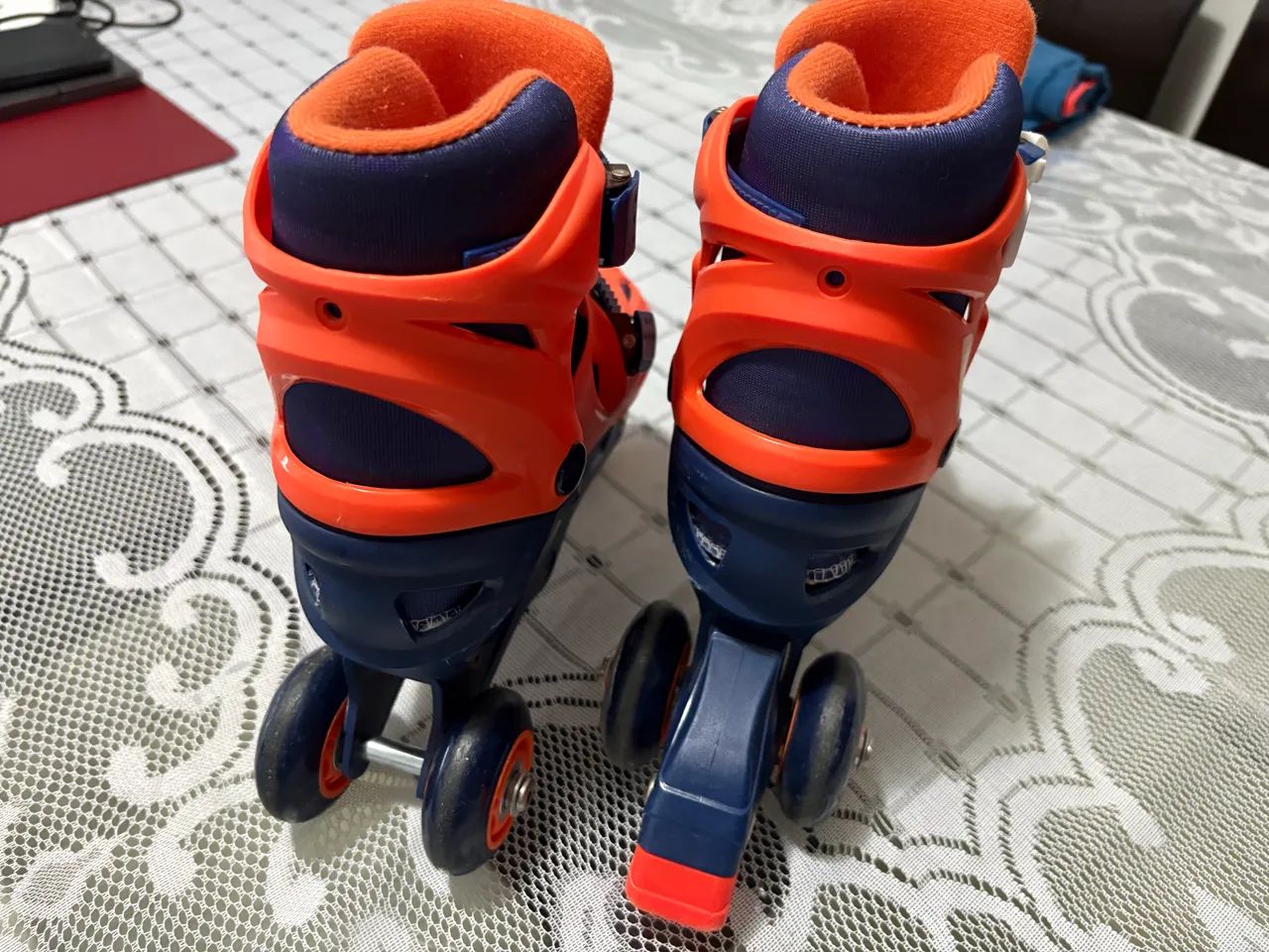 Patins Infantil Inline Nerf 2 Em 1 Tamanho 31 A 34 Multikids - Foto 2