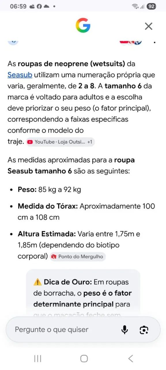 Jaqueta de mergulho seasub 5mm de espessura  - Foto 5