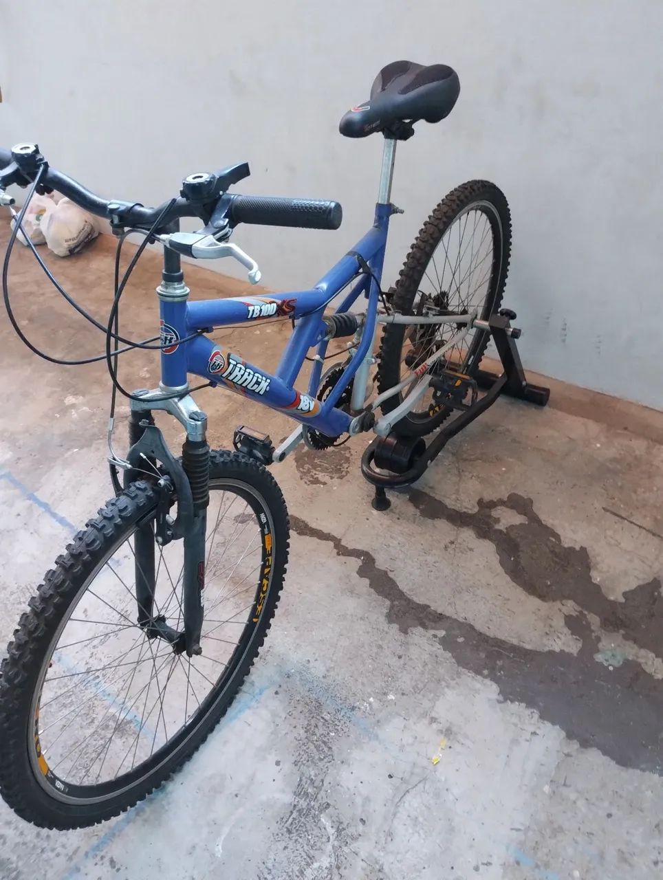 Bicicleta com simulador