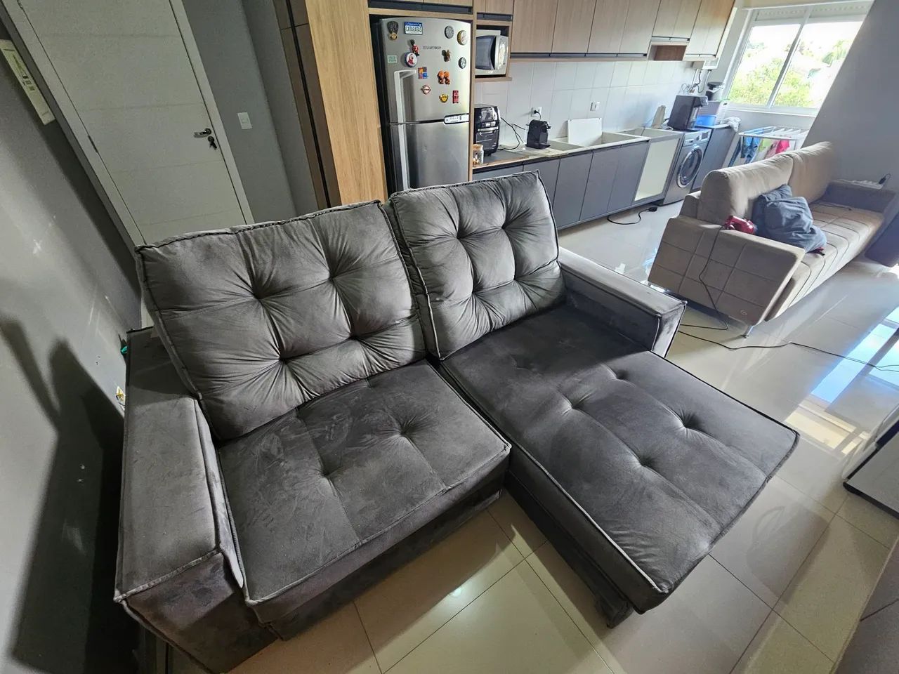 Sofá retrátil 2 lugares  - Foto 2