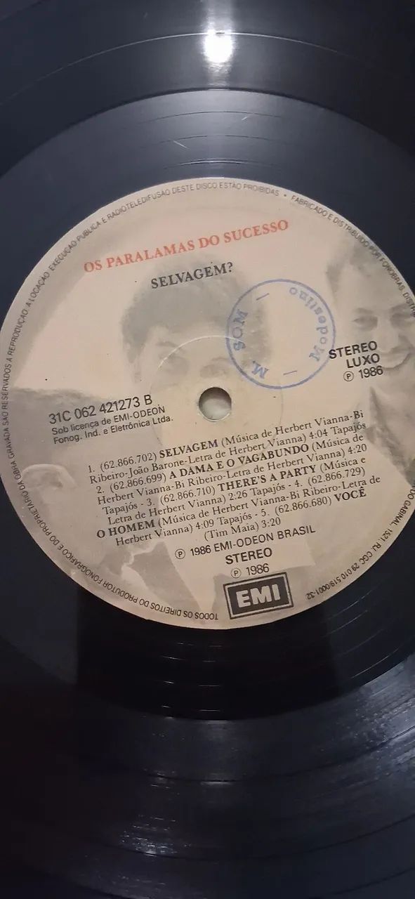 Lp os paralamas do sucesso "selvagem" usado  - Foto 4