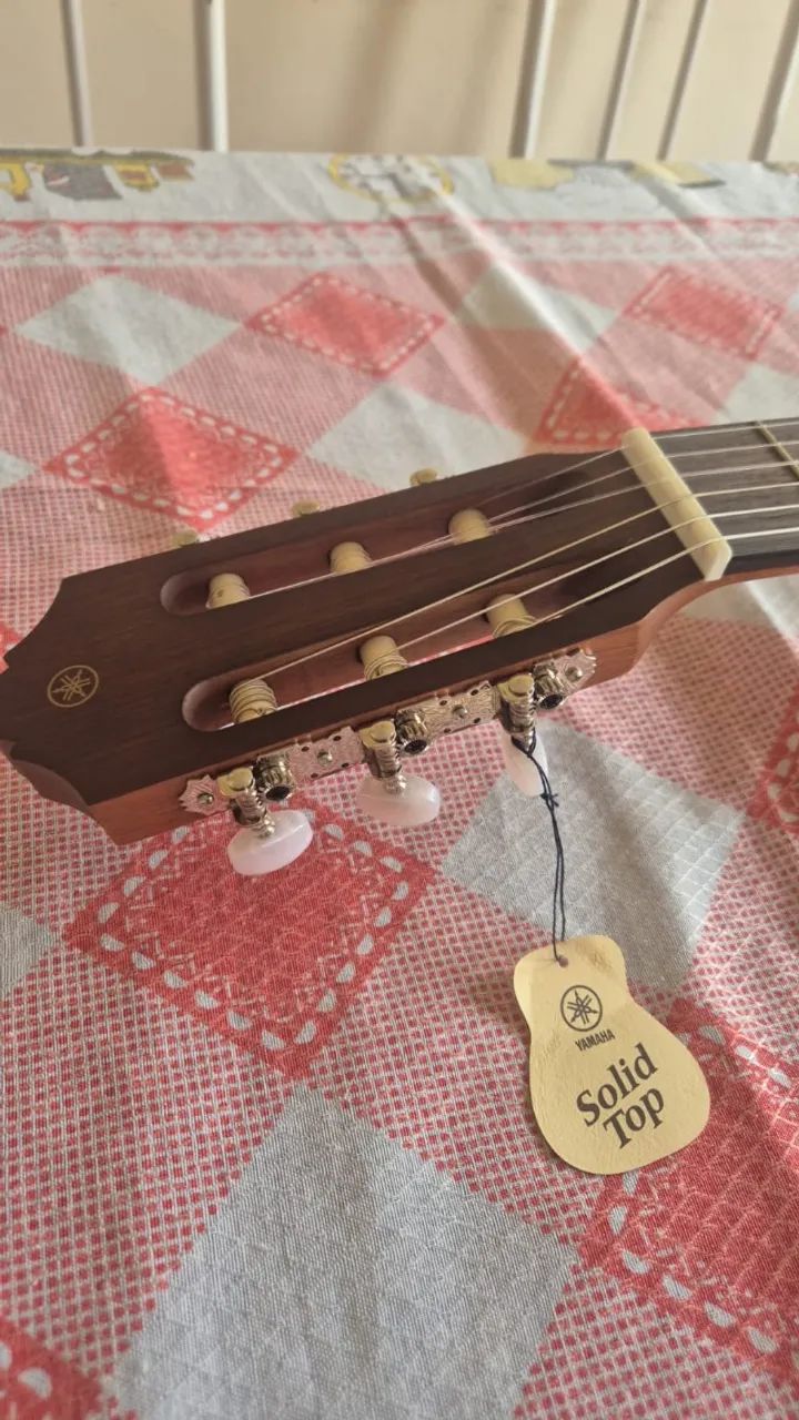 Violão Yamaha Eletrico Cgx122mc Nylon Natural - Foto 4