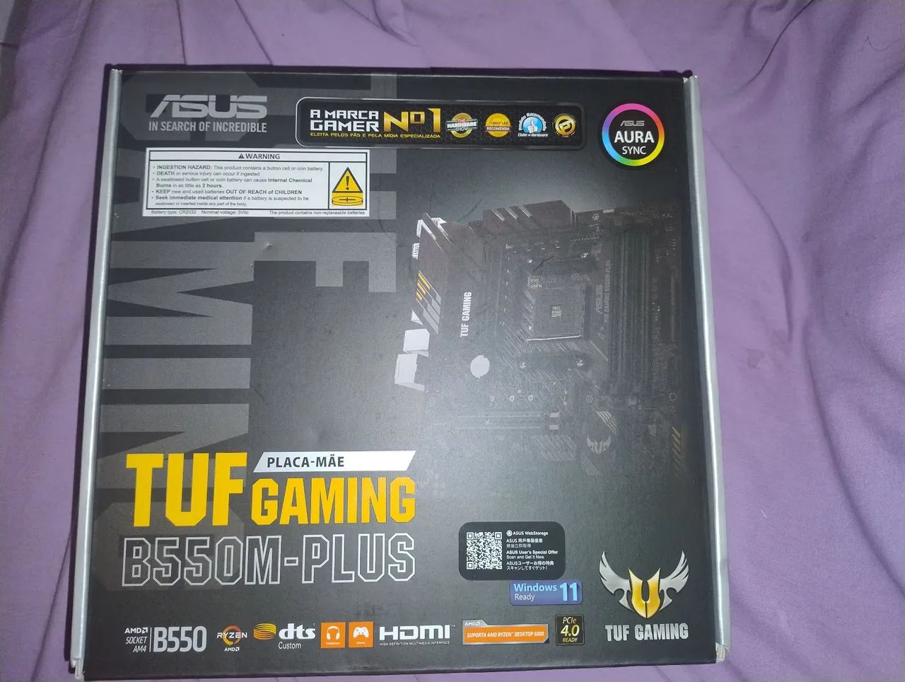 Placa mãe b550m- plus  - Foto 2