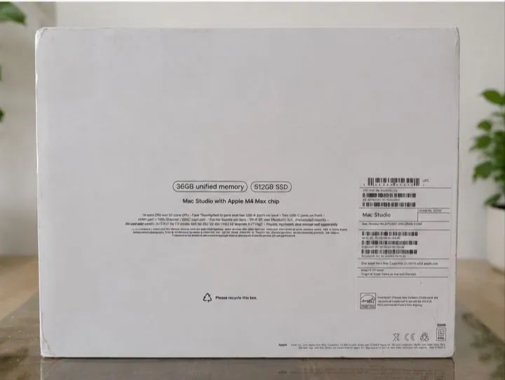 MAC STUDIO M4 MAX 36GB RAM 512GB SSD - Foto 4