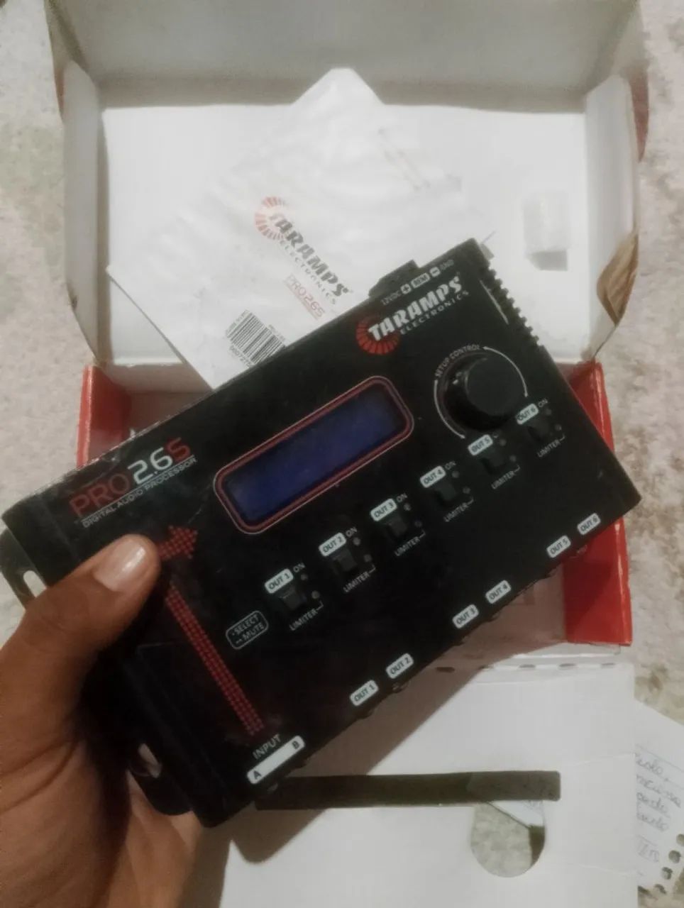 Processador 2.6S Taramps 