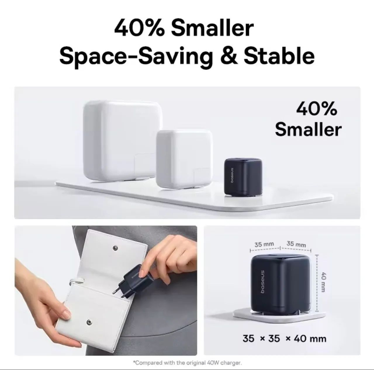 Carregador 45w Baseus - Foto 4
