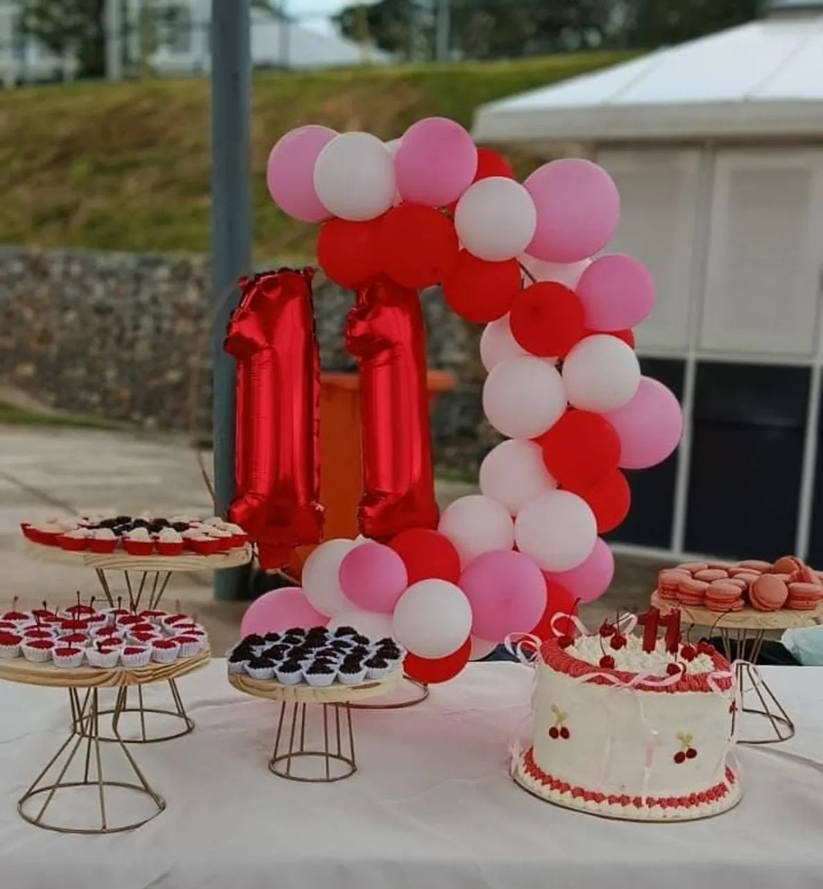 Kit boleira e mini arco