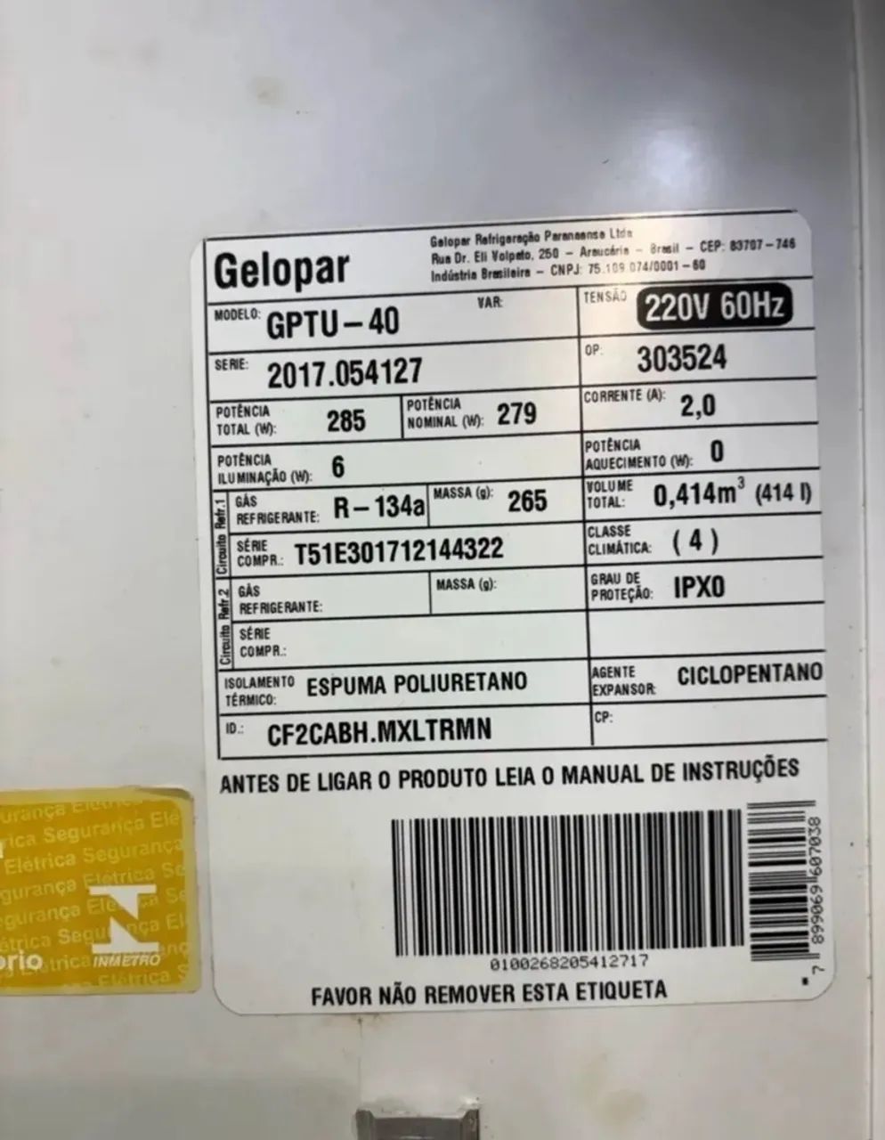 Freezer vertical 414L - Foto 3