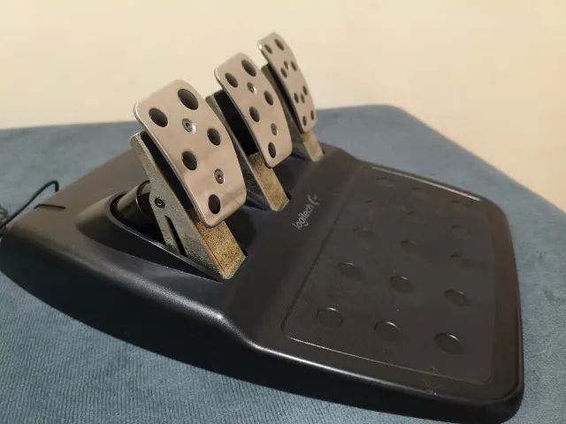 Volante Logitech G920 COMPLETO + Câmbio H Logitech PERSONALIZADO - Foto 6