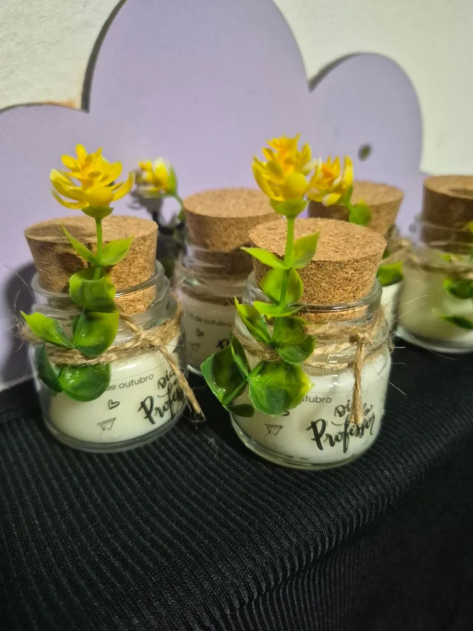 Vela artesanal aromáticas 