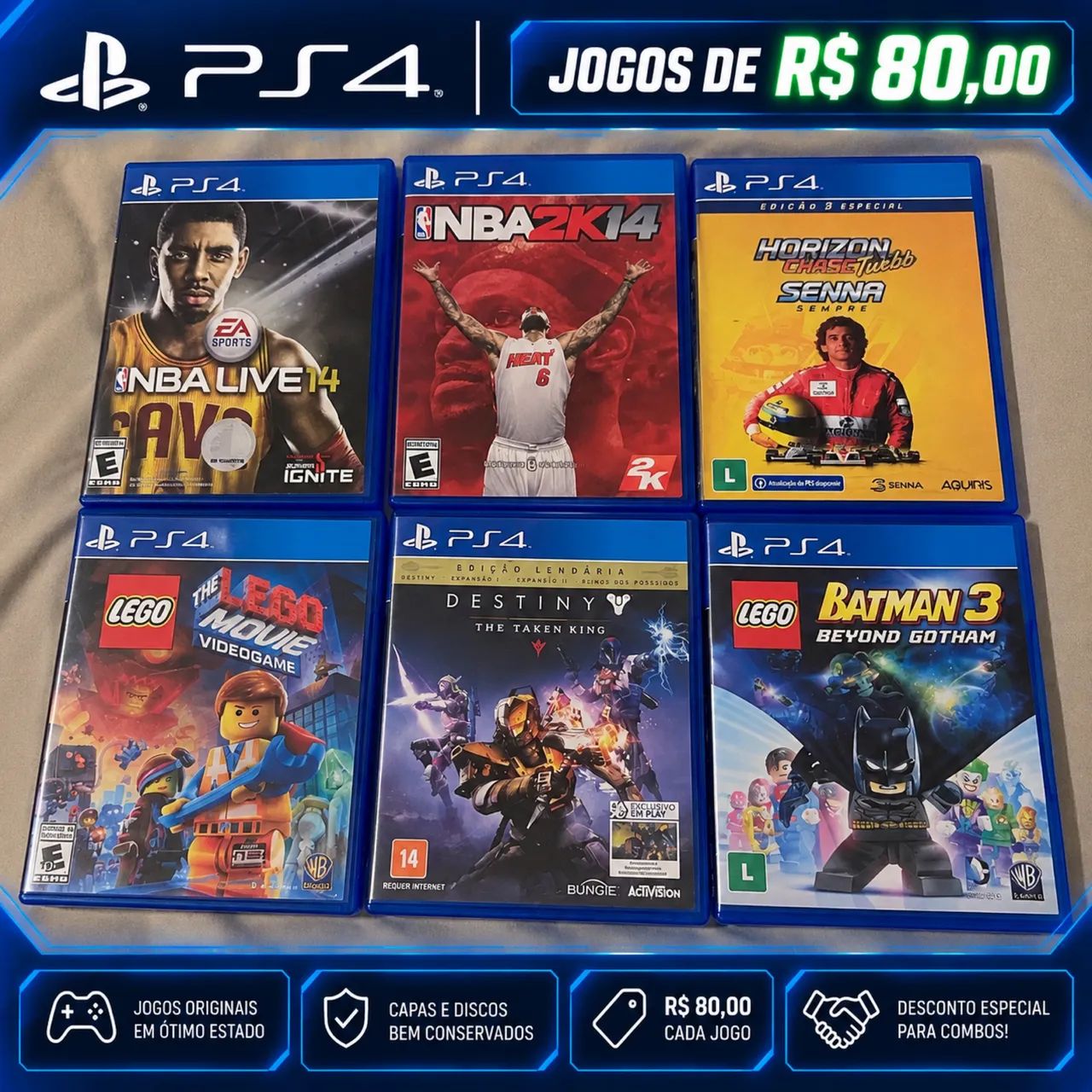 Jogos PS4 - diversos - Foto 3