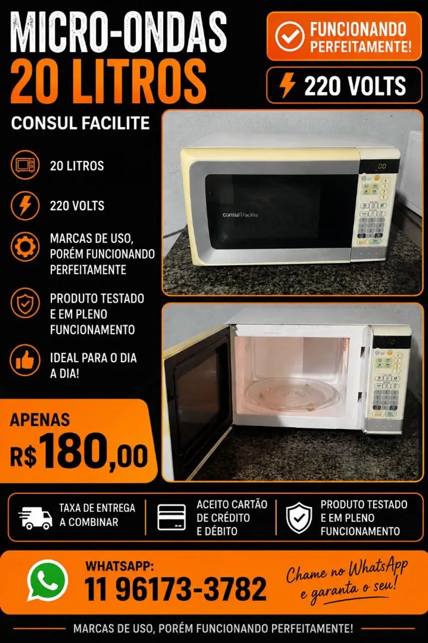 Microondas cônsul 