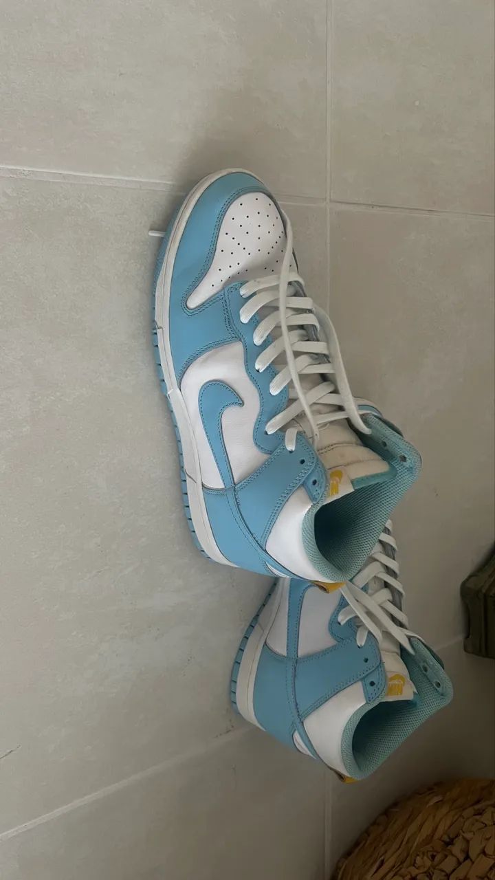 Nike Dunk High Blue Chill - Foto 3
