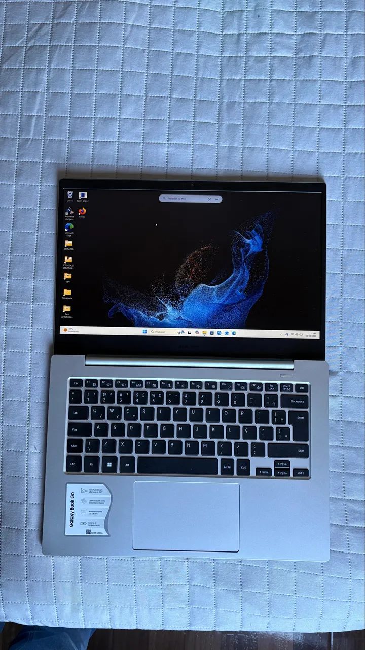 NOTEBOOK SAMSUNG GALAXY BOOK GO - IMPECÁVEL - Foto 5