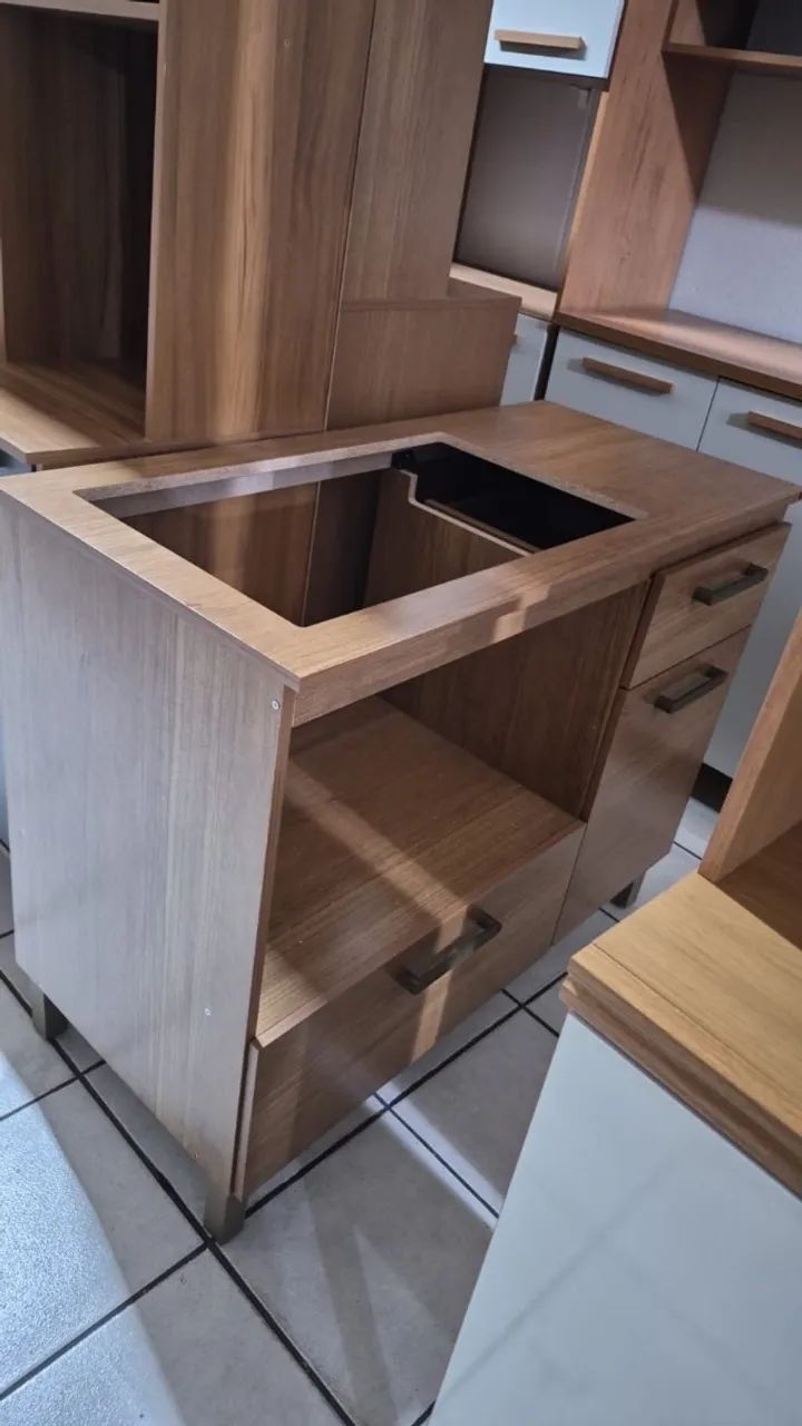 armario para cooktop 5 e 6 bocas  - Foto 4