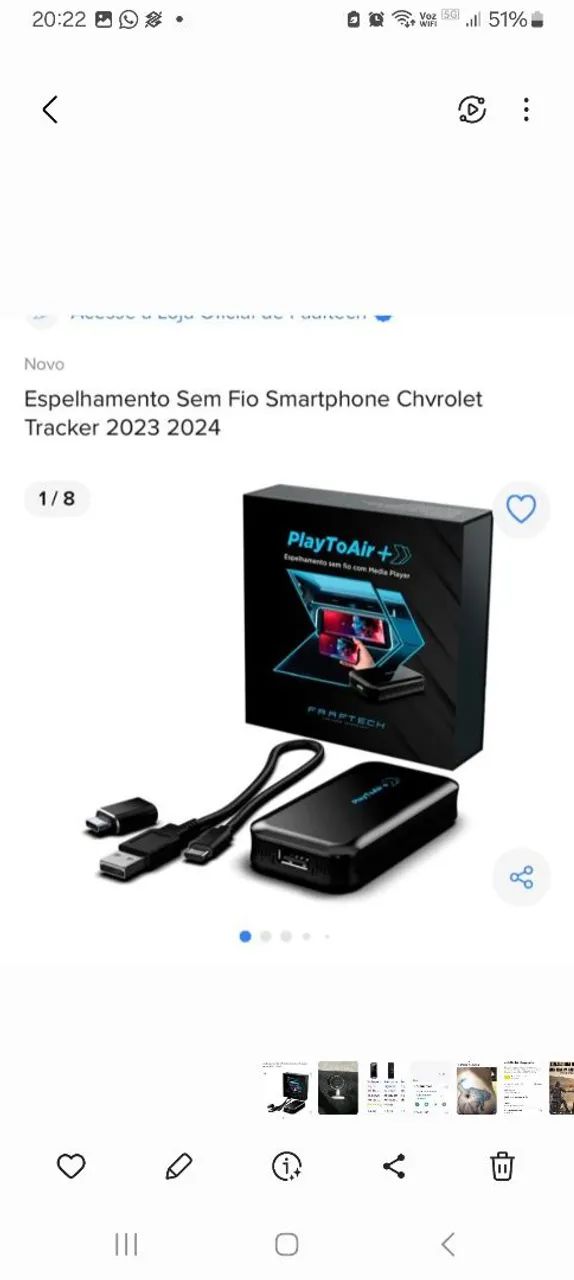 Espelhamento sem fio