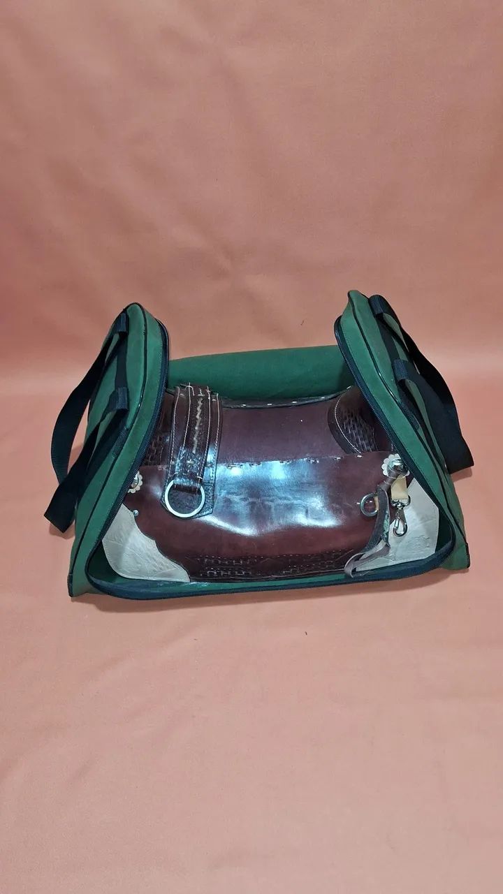 Bolsa para sela de cavalo - Foto 4