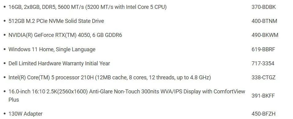 Notebook Alienware 16 Aurora 