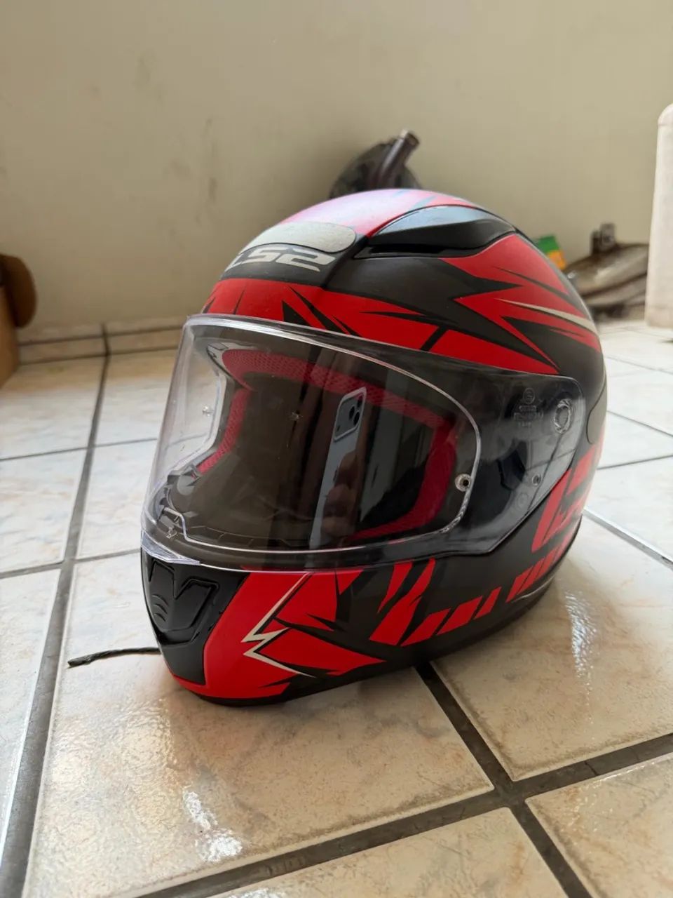 Roupa de moto profissional  completa com capacete - Foto 3