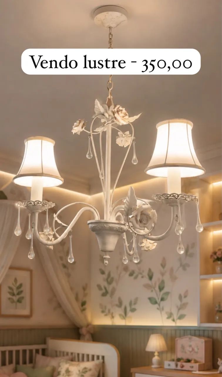 Lustre de flores