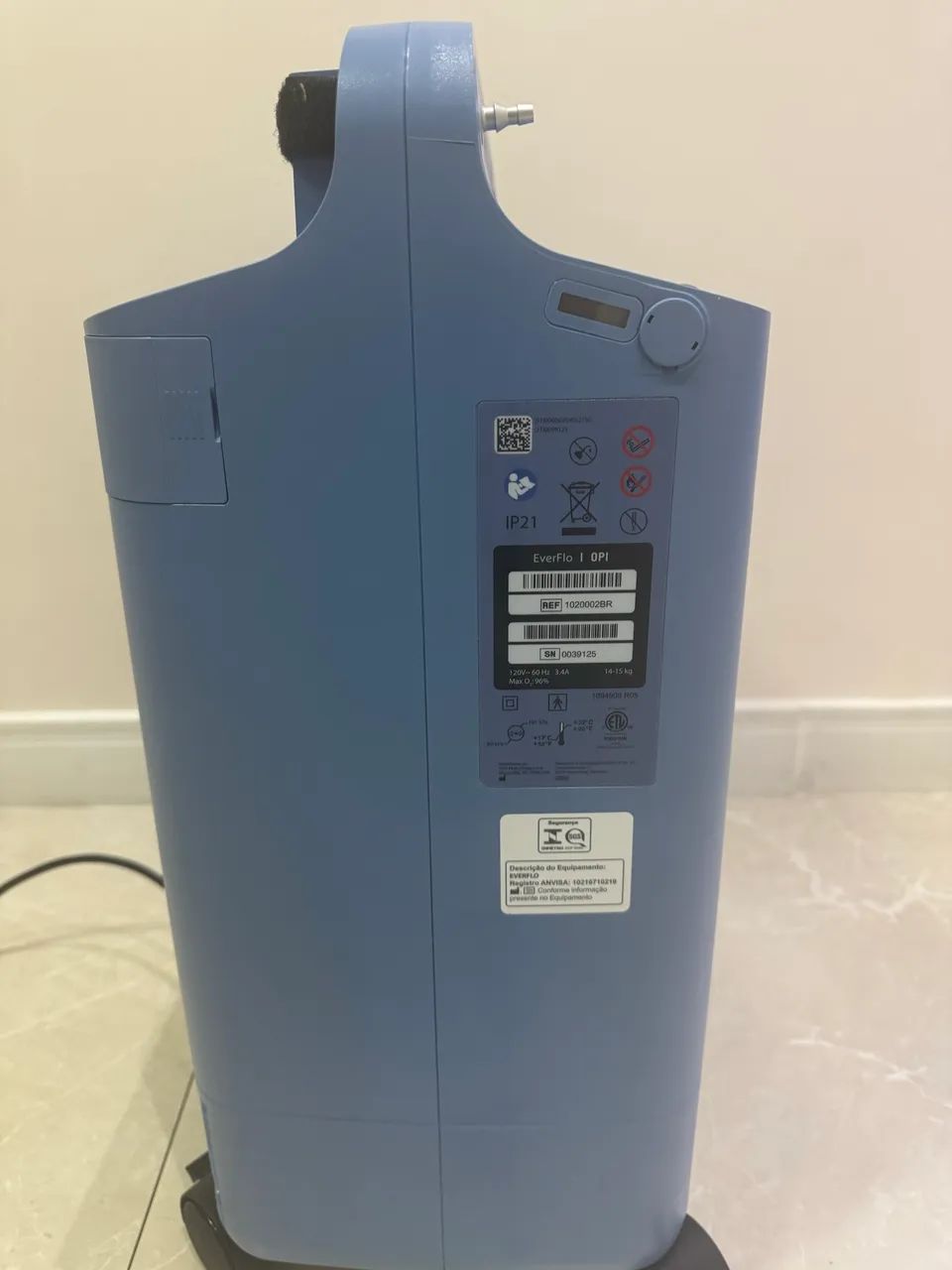concentrador de oxigênio everflo - philips respironics - Foto 3