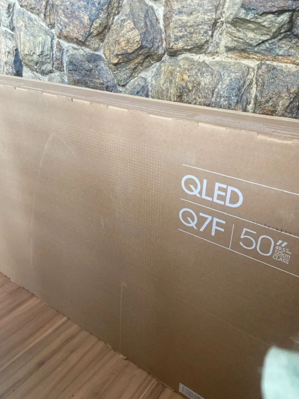 Smart TV QLed Samsung vision 50 polegadas nova na cx com nota fiscal