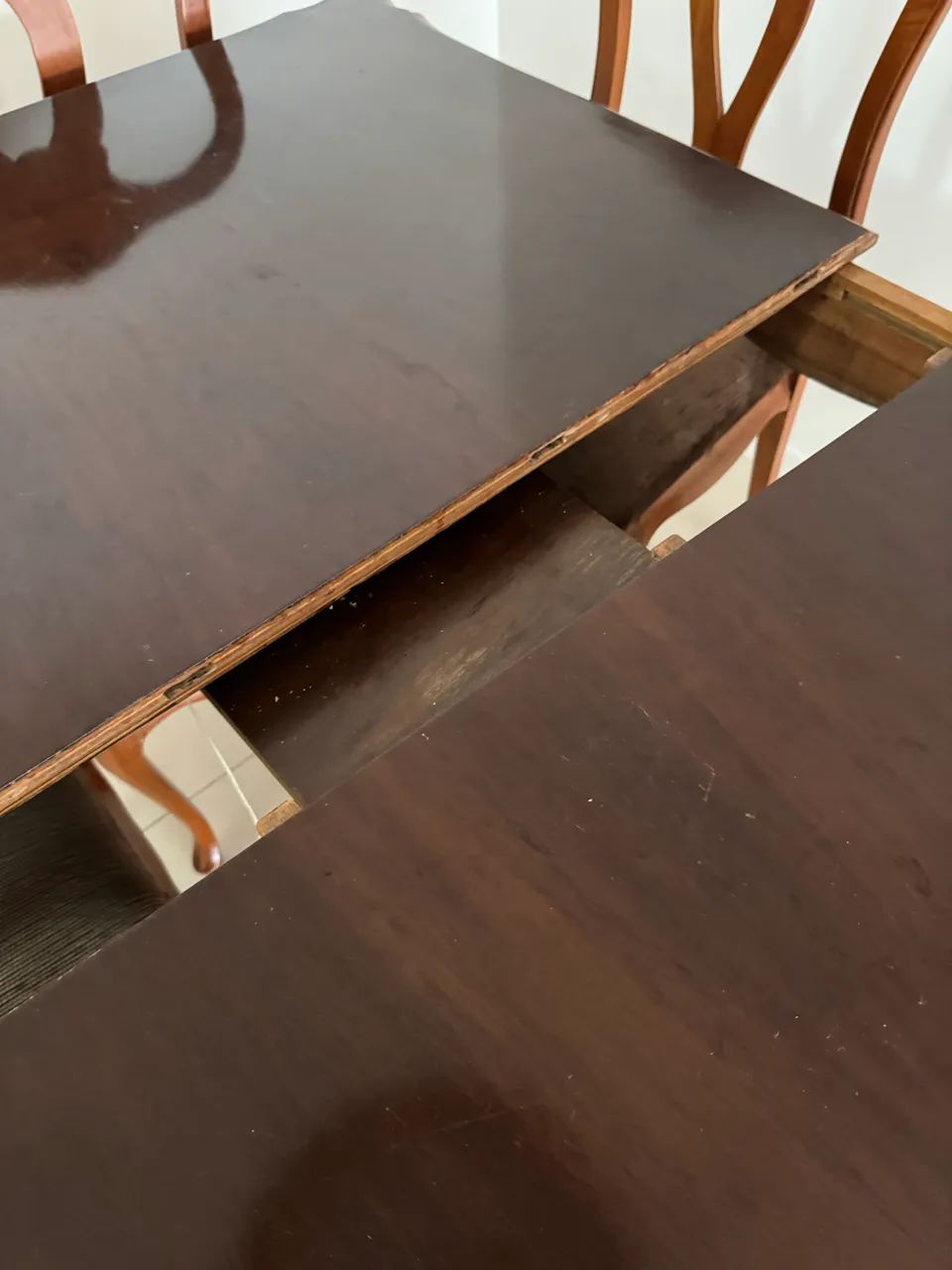 Mesa de jantar 6 lugares Luís XV  - Foto 4
