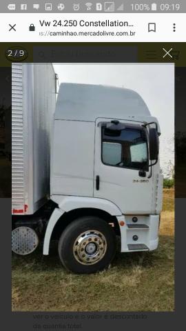 Vw - 24250 constellation ano 2012 baú cr$ 139.000,00 - Foto 2