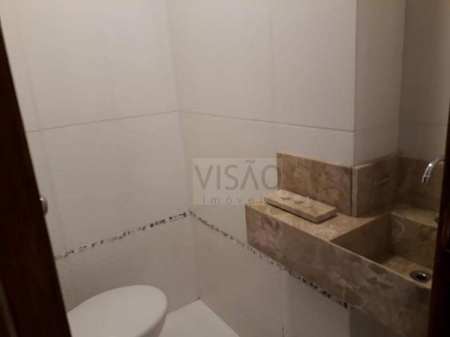 Maravilhosa casa recém construída, 3 quartos, quadra 102, recanto das emas - Foto 10