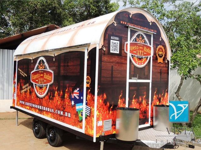Trailer food truck