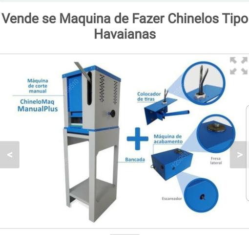 Maquina de fazer chinelos tipo Havaianas. Parcelo no cartão 3x - Foto 3