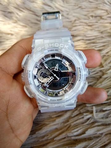 Relógio g-shock transparente 70,00 - Foto 3